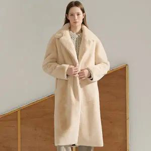 [론칭가 99000원] 리오벨 25 FW FAUX 부들부들 리버서블 롱코트
