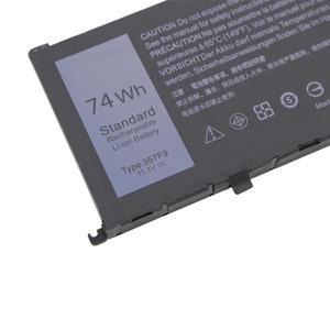 357F9 74Wh 11.1V DELL Inspiron 15 7559 7000 7557 7567 7566 5576 5577 P57F P65F 71JF4 INS15PD-1548B 1