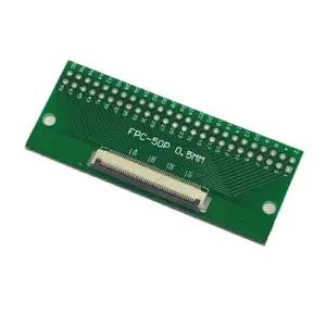 FPC FFC 50핀 0.5mm 케이블 커넥터 PCB 변환 기판  HAC6920) FPC FFC 30핀 0 5mm