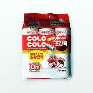 고품질 160MLx10M 고로고로 ABM도매콜 테이프크리너 리필3P (WFH06SC)