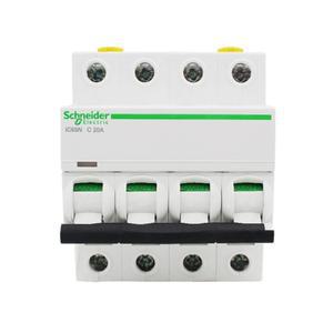 슈나이더 AC 4P IC65N C 6A 10A 16A 20A 25A 32A 40A 50A 63A 소형 회로 차단기 Acti 9 시리즈 누전 차단기