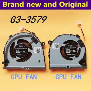 Dell G3 3579 시리즈 냉각 팬 쿨러 0TJHF2 0GWMFV 새 원본 CPU GPU