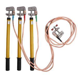 고전압 접지선 접지봉 단락 5m 220kV 접지걸이 방전봉 연동선 10KV 피뢰침 지상