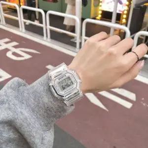 [콩심팥심]클리어 인기 투명 전자 우레탄 감성 손목 디지털 시계