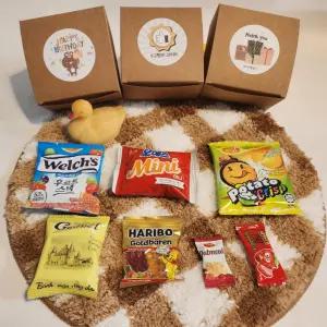 학교 어린이집 과자 답례품 단체 간식 꾸러미 박스 선물 세트 복지관 기말 중간 시험