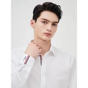 [하프클럽/듀퐁셔츠]히든 트리콜로르 952 컴포터블 셔츠 화이트 SE5SM22LS952SWH