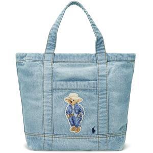 25SS 베어 패치 포니 자수 스몰 토트백 428960636 001