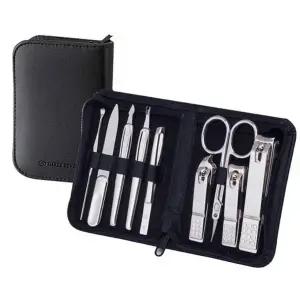 선물발톱깍이 휴대용 답례품 튐방지 논슬립핸들 가정용손톱깎이 9pcs 실버 (WFJ75LU)