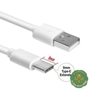 Cubot King 9 8 7 6 5 Power Star 긴 확장 팁 USB-C 충전기 케이블 용 3A 고속 Type-C