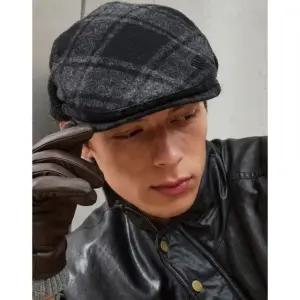 [갤러리아] DBHE5F261G3 닥스 그레이 체크 울혼방 헌팅캡