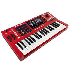 Akai Professional MPC Key 37 독립형 프로덕션 신디사이저, 드럼 머신, MIDI 키보드, Wi-Fi, 블루투스, 터치스크린, 플러그인 및 네이티브 악기 통합 기능 포함