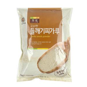 자연미가 껍질제거 들깨기피가루 1kg /껍질제거한 들깨분말 프리미엄품질