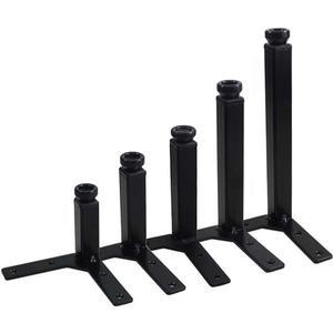 Y자 20각 가구다리 높이조절 테이블 철제 서랍장 화장대 쇼파 소파 침대 상다리