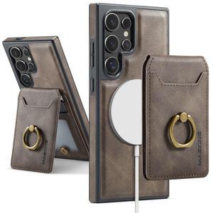 갤럭시S24 울트라 맥세이프 링 카드지갑 가죽 케이스