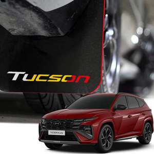 더뉴 투싼 NX4 페이스리프트 N라인 블루아머 머드가드 4P 반사스티커 사이드스텝 호환가능 스톤칩 오염방지