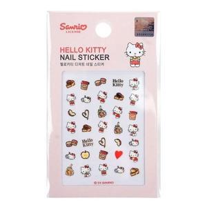 [기타]네일 산리오 헬로키티 스티커 공식라이센스 디저트 산 (WFH17PZ)