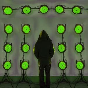 80W 업그레이드 54 파 라이트 LED 무대 파티 조명 플랫 스트로브 Dmx512 제어 RGB 3In1 색상 Dj 디스코 웨