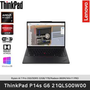 ThinkPad P14s G6 AMD 21QLS00W00 AI 7 PRO 350/DDR5 32GB/1TB/Radeon 860M/Windows11 Pro