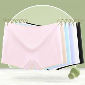 아이스실크 심리스 여성 사각 네모 팬티 노라인 무봉제 드로즈 속옷 누디라인 햄팬티