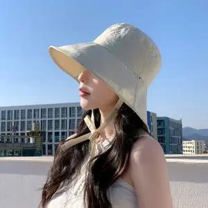 [하프클럽/]MS25028 바스락 리본 벙거지/버킷햇/생활방수/햇빛차단/데일리/바