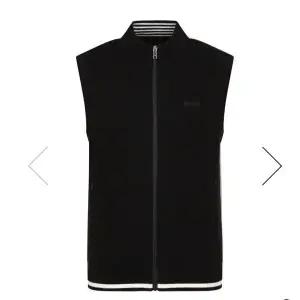 남성 울 방풍집업 니트 베스트111D3SV901_BK_YS
