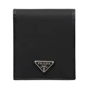 SS25 남성 삼각로고 반지갑 2MO513 2DMH F0002