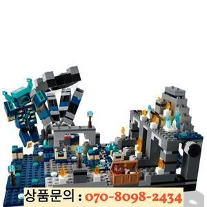 852피스 모델 마이 월드 게임 딥 다크 배틀 고대 도시 21246 나이트 사운드 빌딩 블록 어린이 선물 장난감