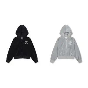 [롯데백화점]탑텐키즈 MKF4TC2202 여아) 벨로아 크롭 후드집업