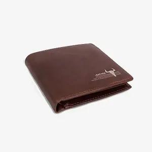 남성용 반지갑 가죽 빈티지 소형 지갑