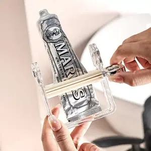 스탠드 치약압출기 튜브 짜개 투명 치약홀더 디스펜서_23415989