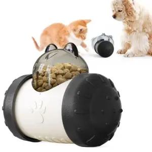 오뚝이 간식볼 반려동물 볼 블랙 비타리토 애완동물 놀이 용품 (WFK8QP6)