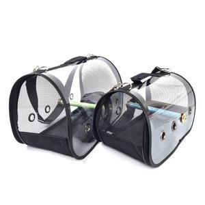 투명메쉬 앵무새 이동가방 (소형) 횟대포함 중소형앵무새 이동장 새집 새장 새용품