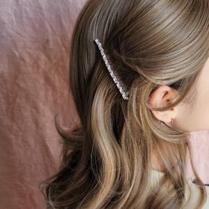 [수앤수]로젤린 롱 큐빅 실핀 (22H011)