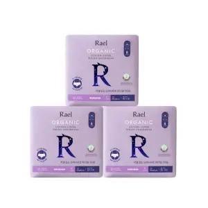 유기농 순면커버 입는오버나이트 (M/L) 8개입 3팩