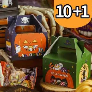 할로윈 간식선물 사탕 젤리 과자 꾸러미 구디백 어린이집 학교 단체