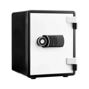 선일금고 YES-031D 블랙화이트 63kg,서랍1개,선반1개,경보기장착 가정용 사무용 디지털 내화금고