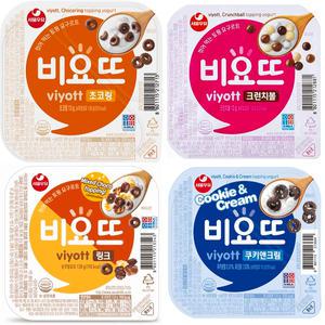 서울우유 비요뜨 12개 택1 초코링/크런치볼/쿠키앤크림/링크 떠먹는 요구르트