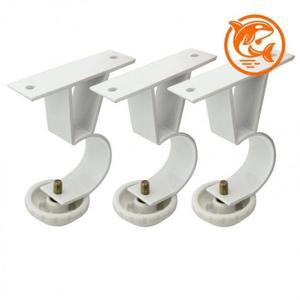 화이트 브라켓 알루미늄 브라켓고정 거치대 35mm (3rsSX)