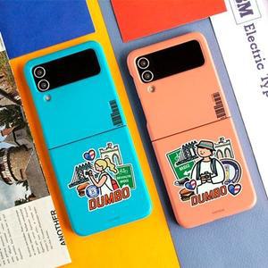 엠픽 뉴욕 여행 Z플립 1/2/3/4/5 케이스(무광 슬림)