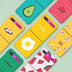 그래비 얌얌 Z플립 슬림핏 폰케이스 무광 플립7