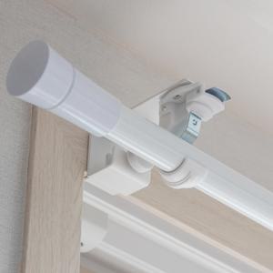 못 없이설치 안뚫어고리 무타공 브라켓 커튼 봉 걸이 2개