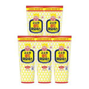오뚜기 고소한 골드 마요네즈 300g 5개