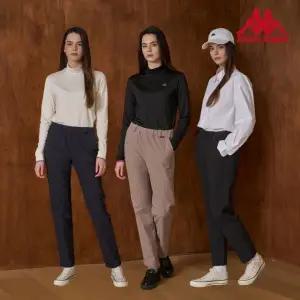 [KAPPA] 쇼핑엔티 단독 초특가! 기능성 기모 팬츠 3종, 여성