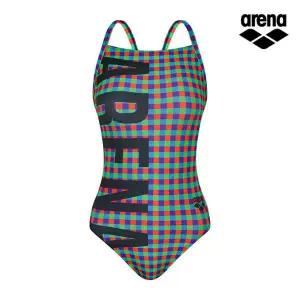 [보리보리/아레나]하이틴체크 원피스 수퍼플라이백 A5BL1PL68ORG