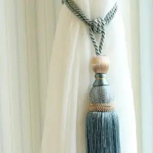 태슬 커튼스트랩 커튼정리 커튼타이백 안전관리 1 (3Nr06)