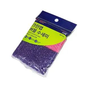 MAGICCLEAN 크린랩 버블 수세미 2개입