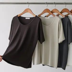 (안나앤모드) madeul_f 스판 모달 반팔탑[티셔츠DXV91]