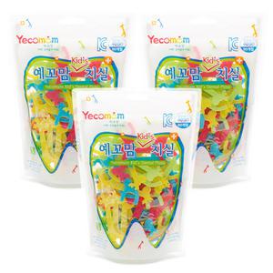 예꼬맘 어린이 치실 80p x 3팩 [최대 240p] 아기 유아 아동 키즈 얇은