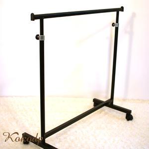 옷가게 의류 매장 이동식행거 높낮이 조절 D형 땜질