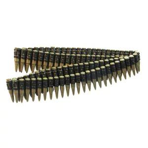 모형 탄띠 더미탄 람보 코스프레 7.62mm m60 bullet 링크탄 기관총 탄모형 밀리터리